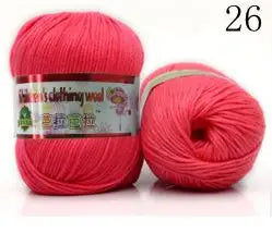 50g/ball silk cashmere yarn