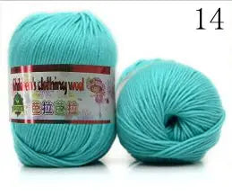 50g/ball silk cashmere yarn