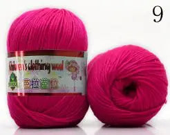 50g/ball silk cashmere yarn