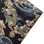 Japanese Style Kimono Bronzed Cotton Fabric