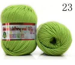 50g/ball silk cashmere yarn