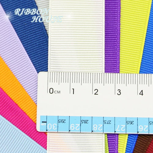 (10 meters/lot) 1" (25/38mm) Grosgrain Ribbon