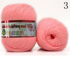 50g/ball silk cashmere yarn