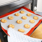 Silicone Baking Mat - Silicon Liner for Bake Pans & Rolling