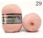 50g/ball silk cashmere yarn