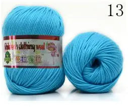50g/ball silk cashmere yarn