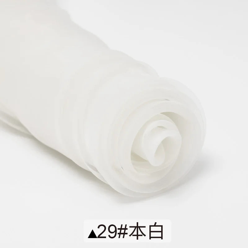 0.45/1/3/5m Organza Fabric