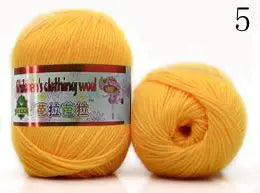 50g/ball silk cashmere yarn