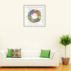 The Wreath of All seasons (5) Counted DIY Cross Stitch DMC 11CT 14CT Cross Stitch Kits