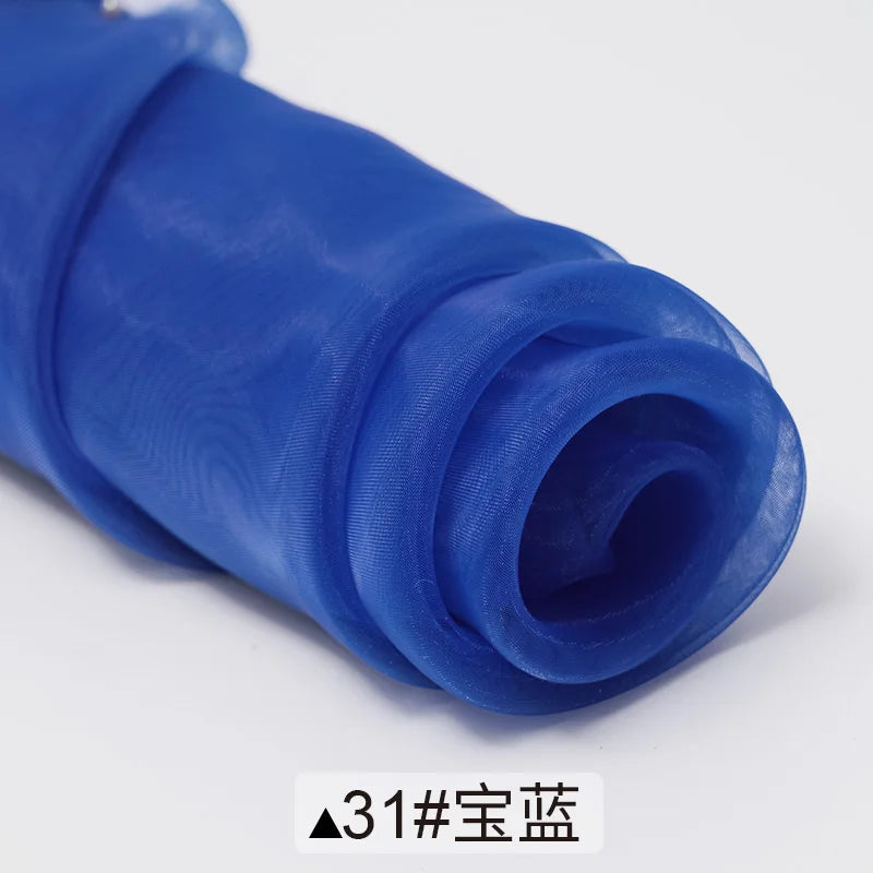 0.45/1/3/5m Organza Fabric