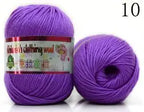 50g/ball silk cashmere yarn