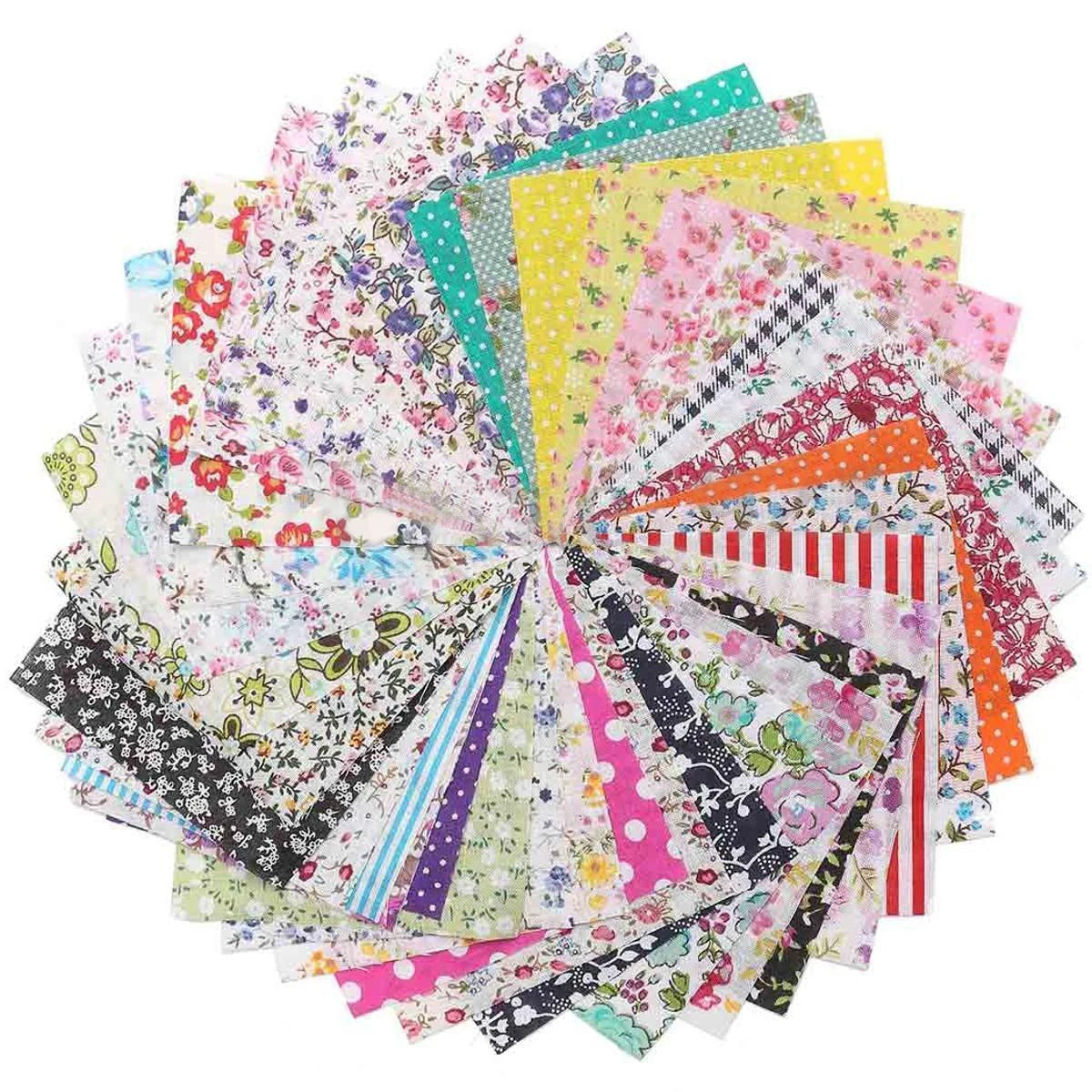 100% Cotton Fabric Charm Packs 30 Pcs