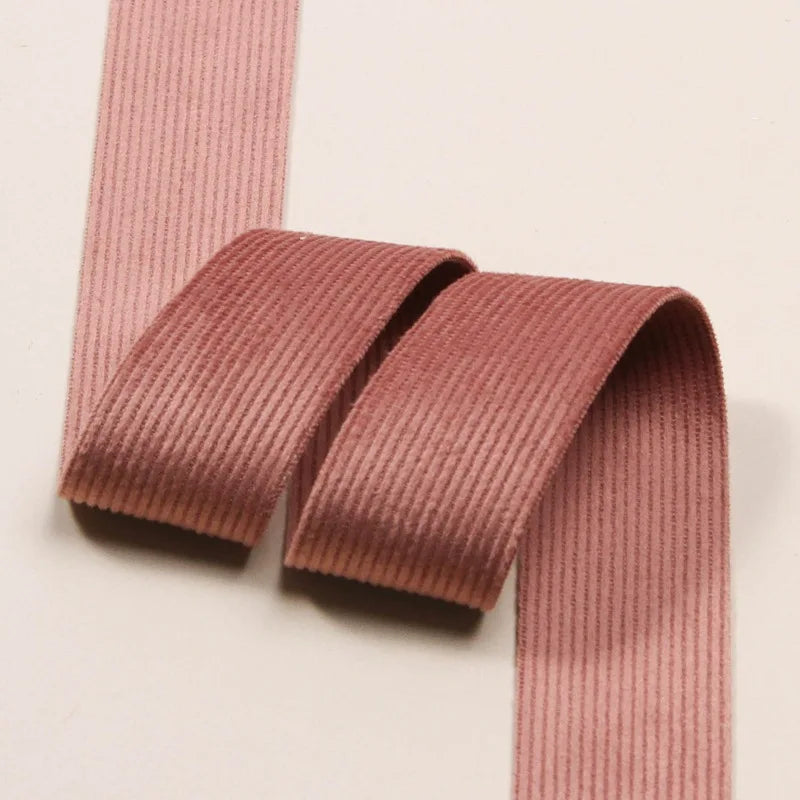 Striped Corduroy Ribbons 15 25 35mm