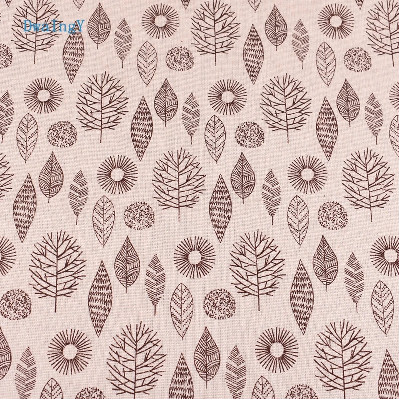 Printed Cotton Linen Fabric