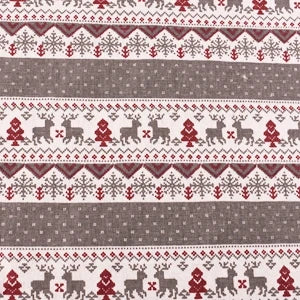 Printed Cotton Linen Fabric