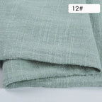 Plain Cotton Gauze Linen Fabric
