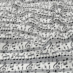Musical Note 100% Cotton Fabric