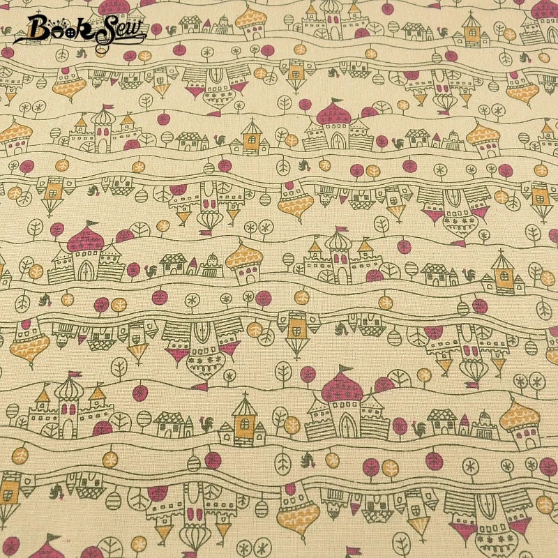 African Ankara Fabric Sewing Linen Fabric