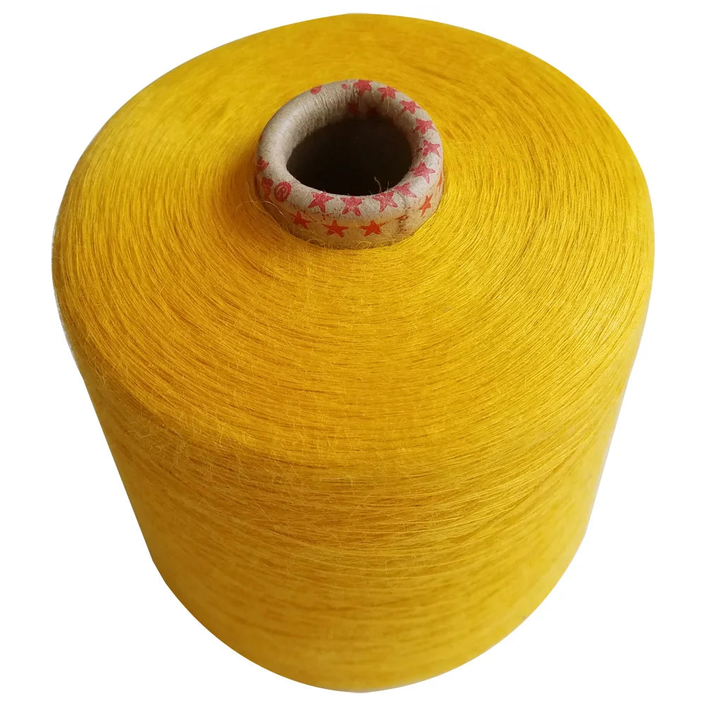 Yellow 100% Natural linen yarn