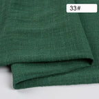 Plain Cotton Gauze Linen Fabric