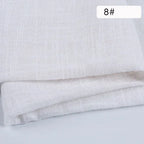 Plain Cotton Gauze Linen Fabric