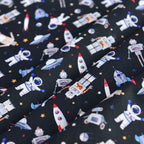 Blue Digital Printed Cotton Fabrics