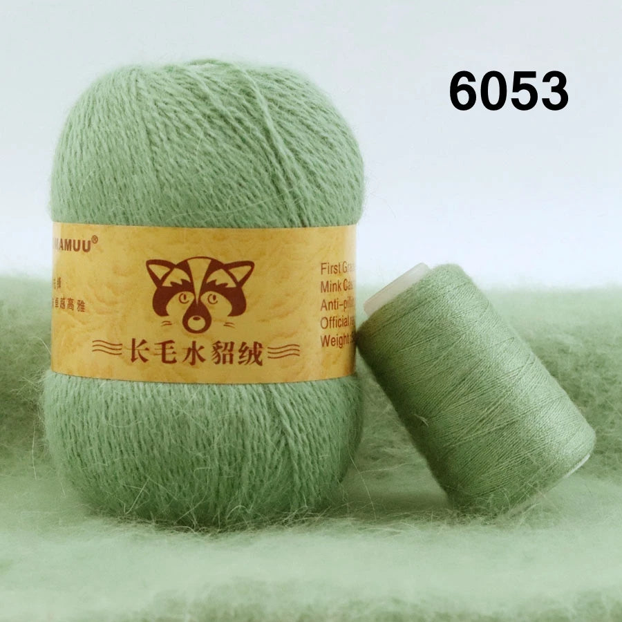 Extra Soft Plush Mink Hair Yarn