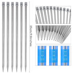 22Pcs Stainless Steel Knitting Needles 2 mm-8 mm