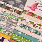 Printed Cotton Linen Fabric