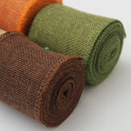 5M Wide Burlap Ribbon Jute Fabric Roll