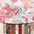 12 Inch Retro Paper Bag Scrapbook Paper