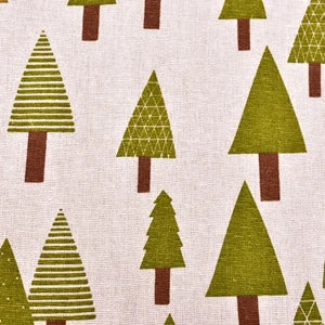 Printed Cotton Linen Fabric