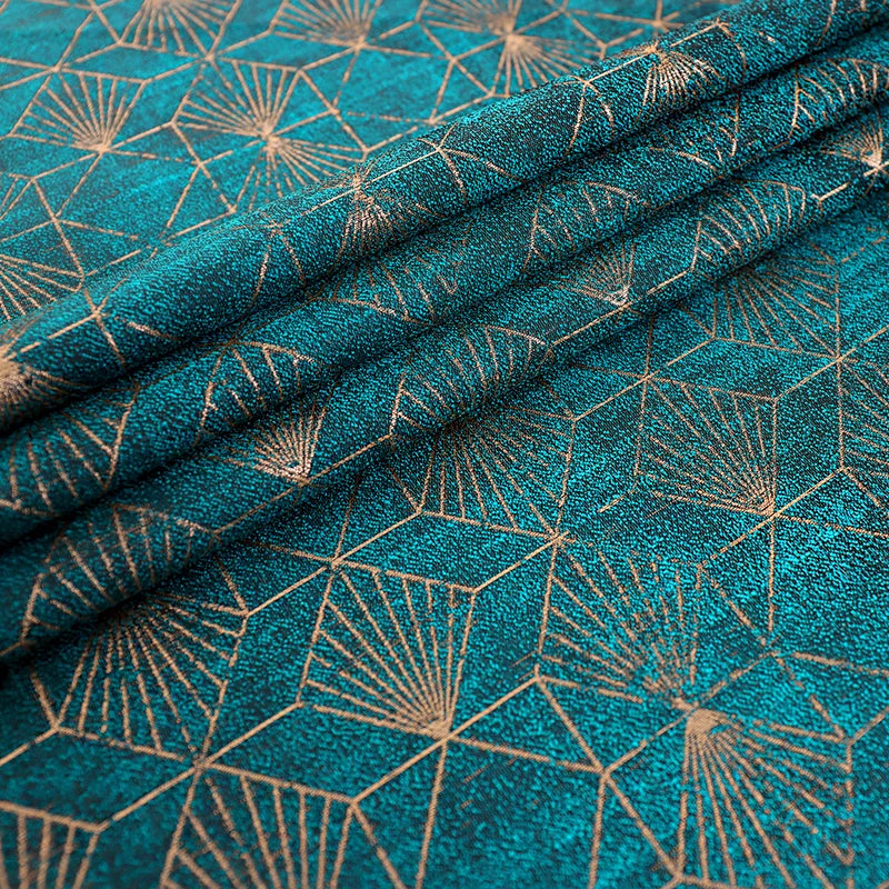 Satin jacquard brocade fabrics