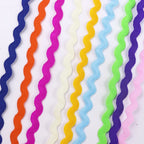 15Yards Multi-Color Terylene Ribbon Ric Rac