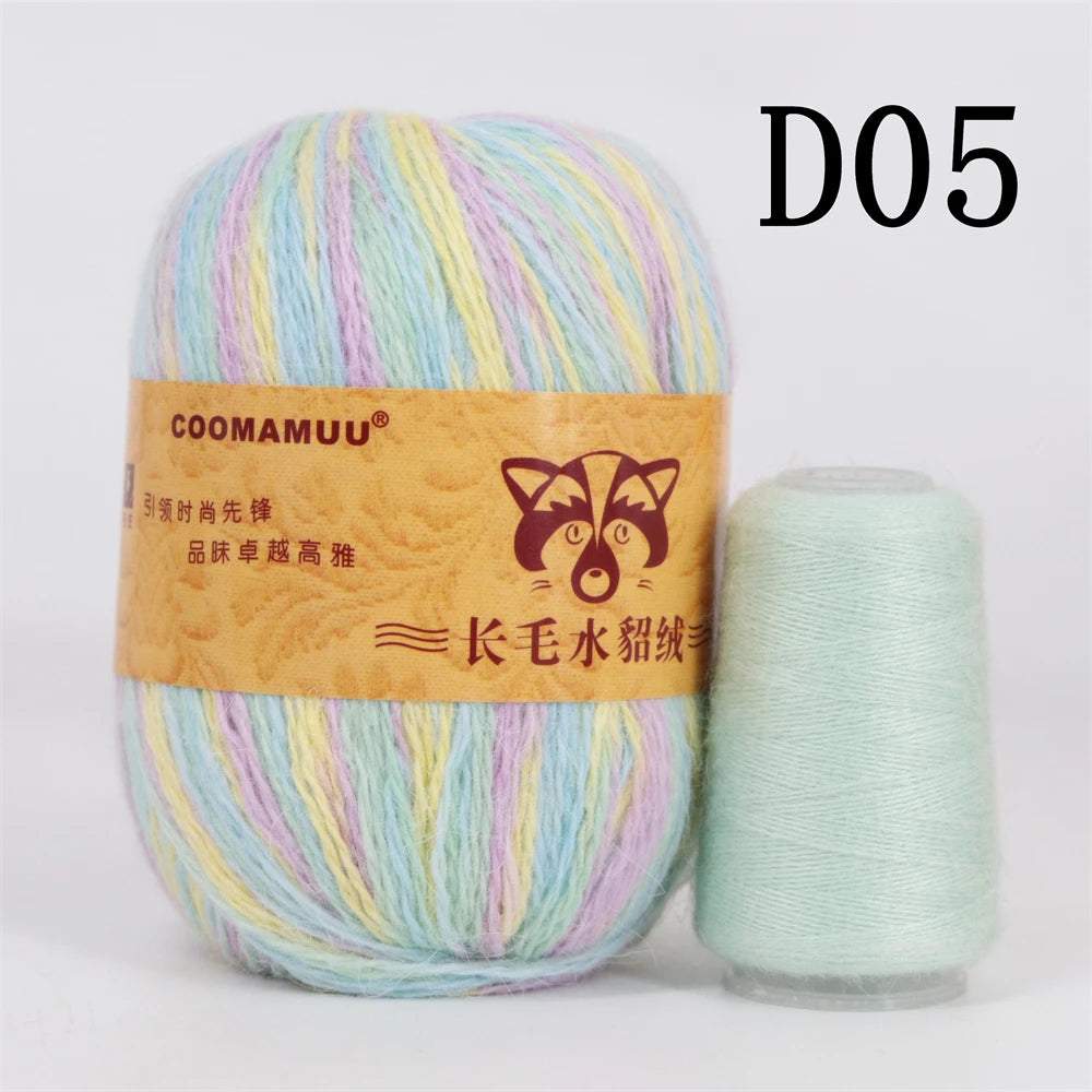 Extra Soft Plush Mink Hair Yarn