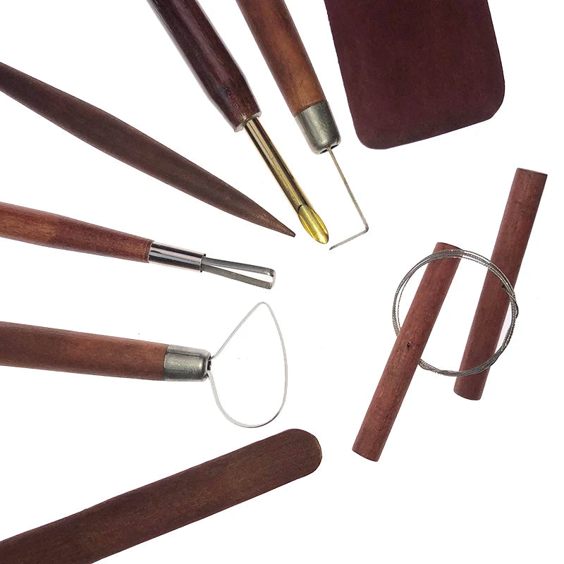 Basic Pottery Tools Kit for Ceramics