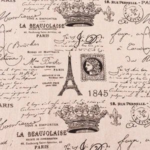 Printed Cotton Linen Fabric