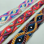 1yard Ethnic Trim Embroidered Webbing