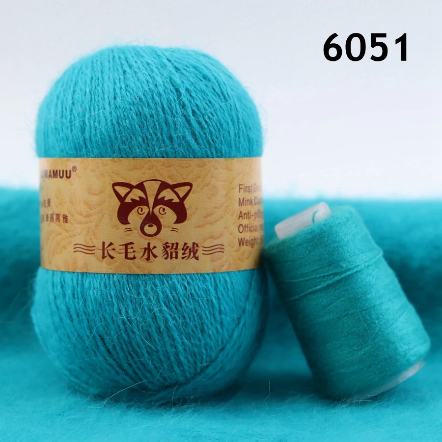 Extra Soft Plush Mink Hair Yarn