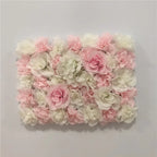Artificial Flower Wall Panels Backdrop