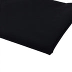 Pure Black Cotton Fabric