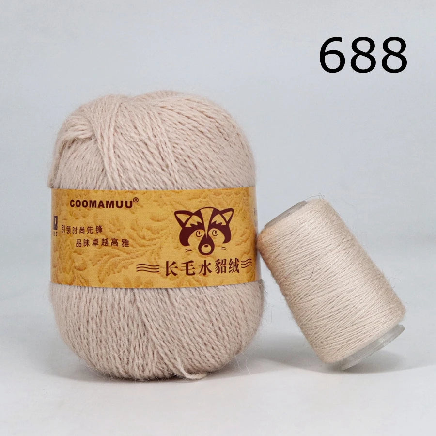 Extra Soft Plush Mink Hair Yarn