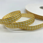 5yards/Lot 10mm Plaid Ribbon Christmas
