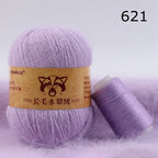 Extra Soft Plush Mink Hair Yarn