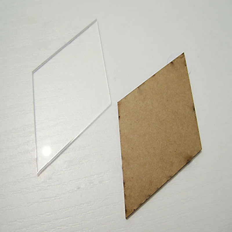 1 Set 54PCS Mixed Quilt Templates Acrylic