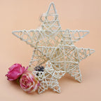 10/15/20 cm Rattan Star Wreath