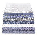 8 PCS Pack Square Multicolor Printed Cotton Fabric