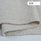 Plain Cotton Gauze Linen Fabric