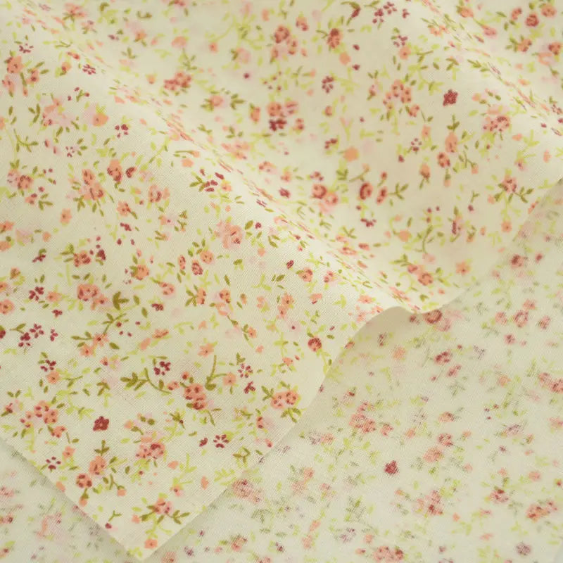 Lovely Fresh Red Printed Cloth 100% Cotton Fabric