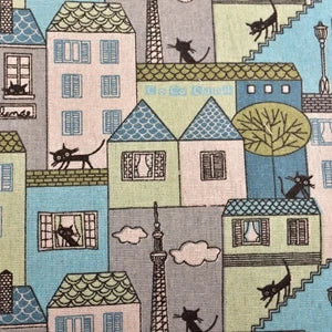 Printed Cotton Linen Fabric